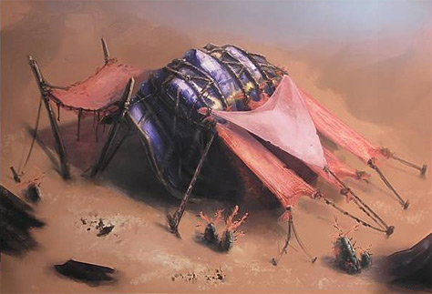 borderlands tent house